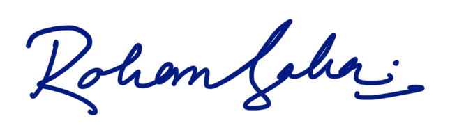 Rohan Saha Signature